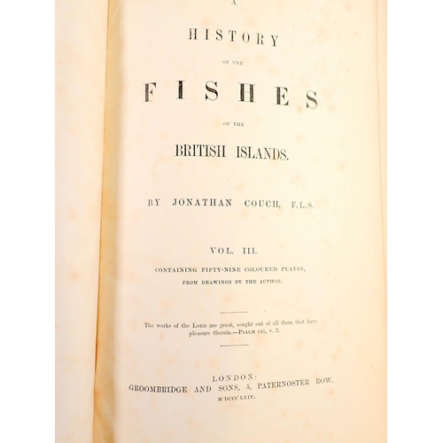 850 - A History of the Fishes of the British Islands, Vol 3 published 1864