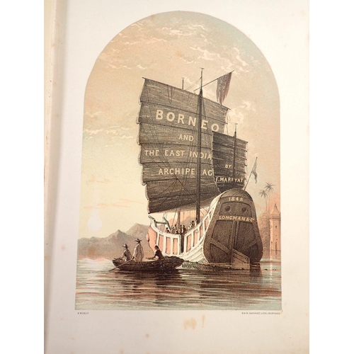 860 - Borneo and The Indian Archipelago by Frank S Marryat, published Longman Brown, Green & Longmans 1848