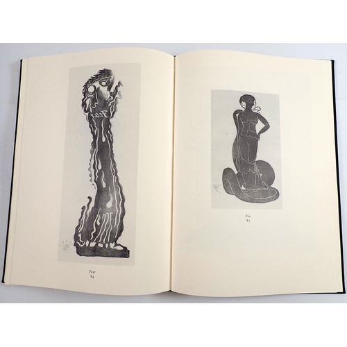 867 - Black Figures, Edward Gordon Craig, 105 reproductions with unpublished essay, published by Christoph... 