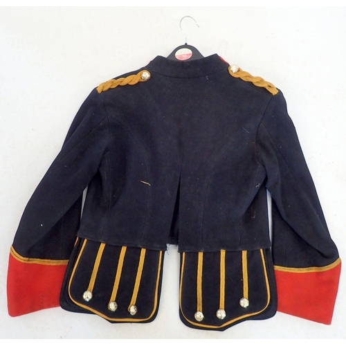 1035 - A 19th century blue military dress coat