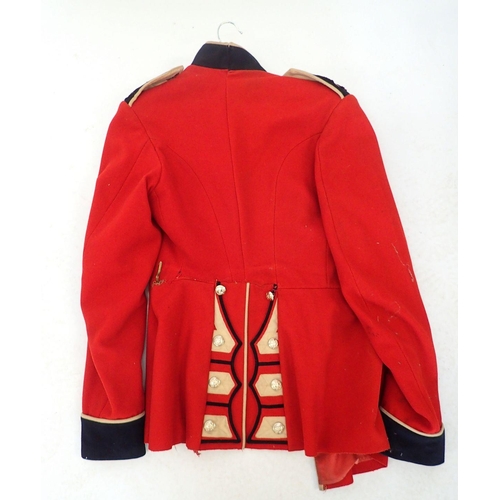 1036 - A 19th century red military dress coat