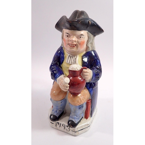 63 - A Victorian Toby jug dated 1793