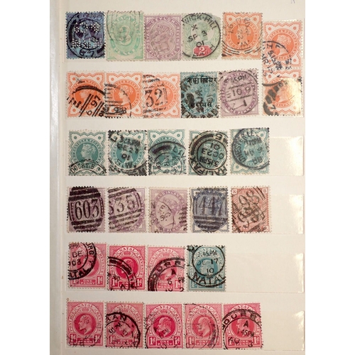 811 - British Empire/Commonwealth stamps: Boxed QV-QEII collection in 3 large, sleeved,24-leaf stock-books... 