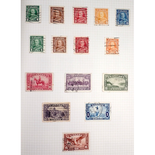 822 - Canada stamps: Mint and used, QV-QEII, accumulation in 3 albums with loose stock-sheets and 1979 spe... 