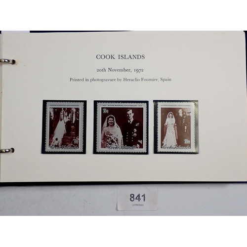 841 - British Commonwealth stamps: Boxed Royal “Omnibus” issues of QEII reign in 5 albums/stock-books incl... 