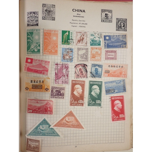 854 - World stamps: Two ‘Strand’ + ‘Swiftsure’ albums (3) of used definitives, commemoratives and postage ... 