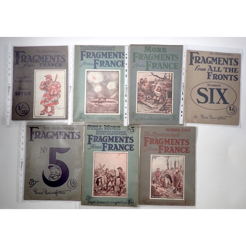 944 - Seven Fragments From France books by Capt. Bruce Bairnsfather