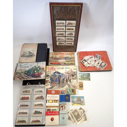 948 - Various cigarette cards - mainly relating to trains