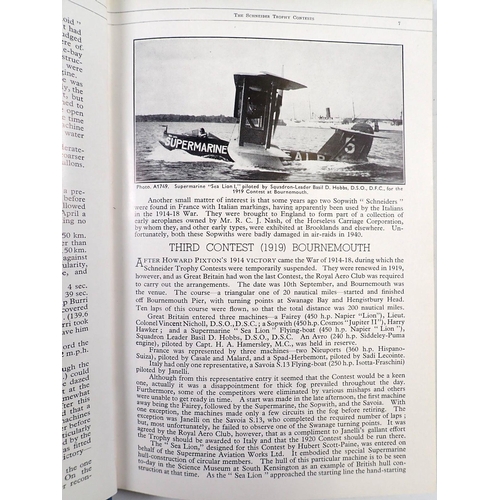 950 - British Seaplanes Triumph in the International Schneider Trophy Contests by Elison Haeks 1945