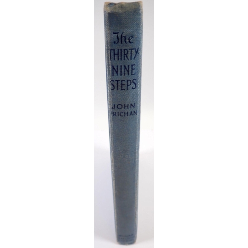 951 - The Thirty Nine Steps first edition 1915, by John Buchan, with blue cloth cover