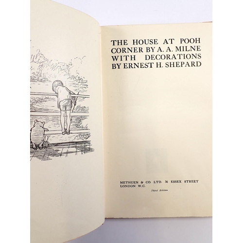 955 - The House at Pooh Corner, third edition 1929 by A A Milne and illustrated by E H Shepard with origin... 