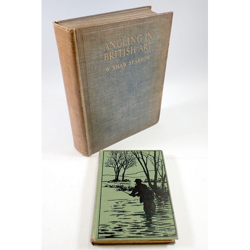 958 - Two books - Angling Adventures of an Artist by John Shirley-Fox 1923 and Angling in British Art by W... 