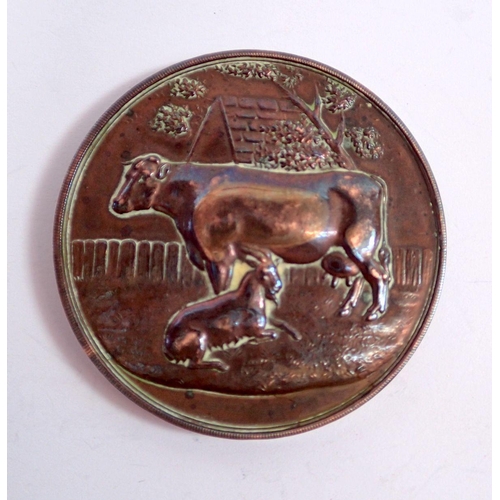 1067C - A Victorian bronze agricultural medal - The Dairy Farmers Association awarded to John Smith for Doub... 