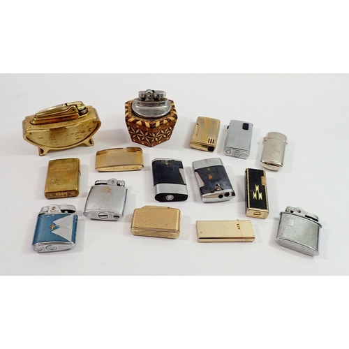 1102 - A box of cigarette lighters including Zippo, Ronson etc.