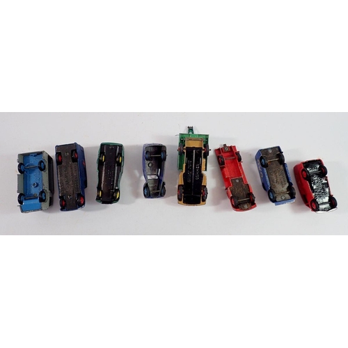 1119 - A group of eight Dinky die cast commercial vehicles