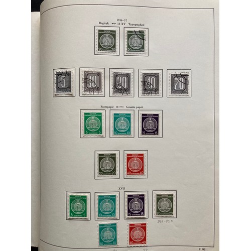 806 - Stamps of East Germany: “Tyskland” purposed album of c180 pages full of mostly mint 1955-1970 defini... 