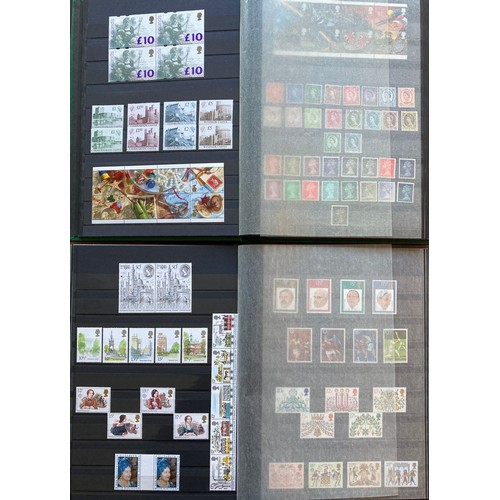 829 - GB stamps: With decimal face value of £1200+, box of mint and used pre-decimal/decimal issues in sto... 