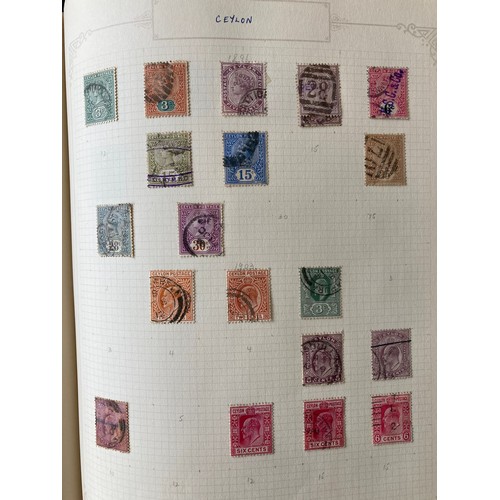 853 - GB/Br Empire stamps: QV-QEII mint & used, mostly definitives and commemoratives in album and with sp... 