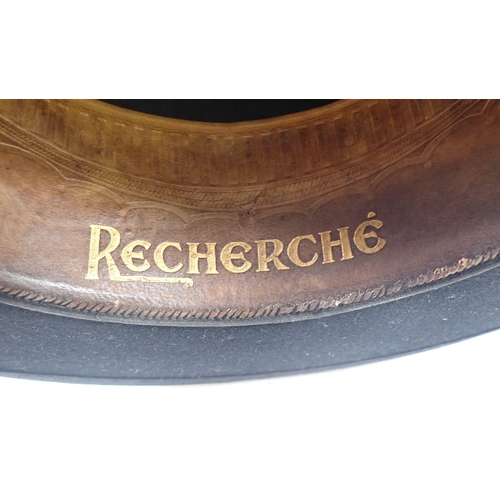 1026 - A bowler hat by Recherche, boxed, size 6 5/8