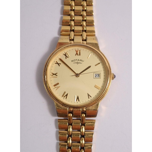 463 - A Rotary gold plated gentleman's wrist watch