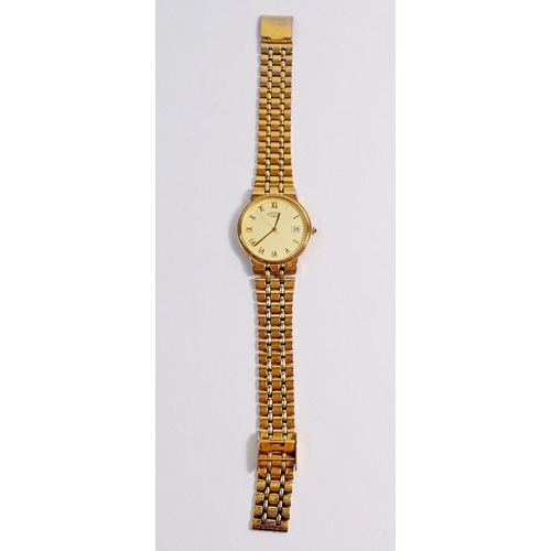 463 - A Rotary gold plated gentleman's wrist watch