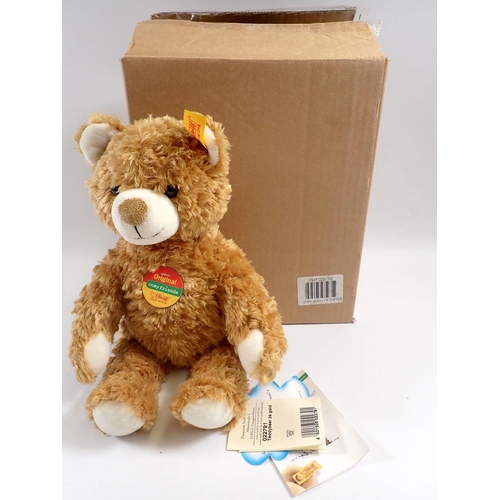 508 - A Steiff Original Cosy Friends teddy bear 26 Gold 022791 with tags