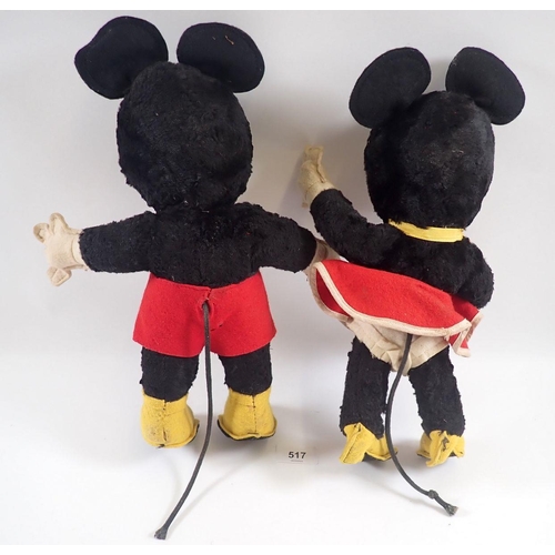 517 - A Merrythought Mickey & Minnie Mouse