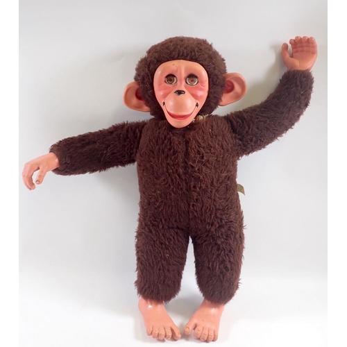 530 - A Chad Valley monkey, 48cm