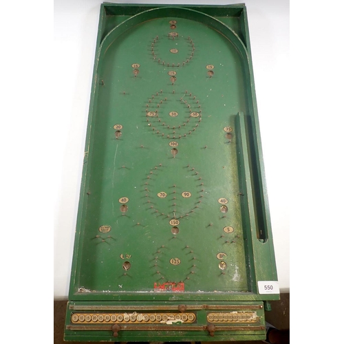 550 - A bagatelle board