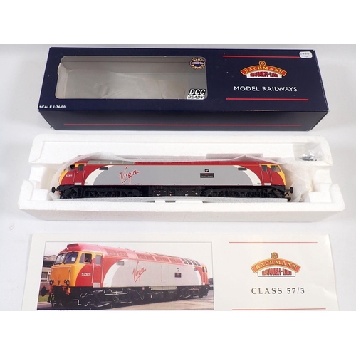 571 - A Bachman 00 gauge 32-751 class 57 diesel locomotive No 5730 'Scott Tracy' Virgin Trains, boxed