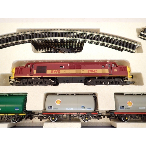 582 - A Hornby Railways 00 gauge electric train set, main freight R1006 - boxed