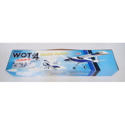 596 - A Ripmax Wot 4 Mk 2 Foam-E remote control aeroplane - boxed, wingspan 120.5cm