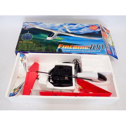 599 - A Firebird 400 remote control aeroplane - boxed