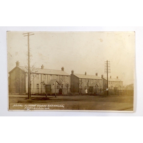 619 - A Royal Flying Corps Barracks postcard