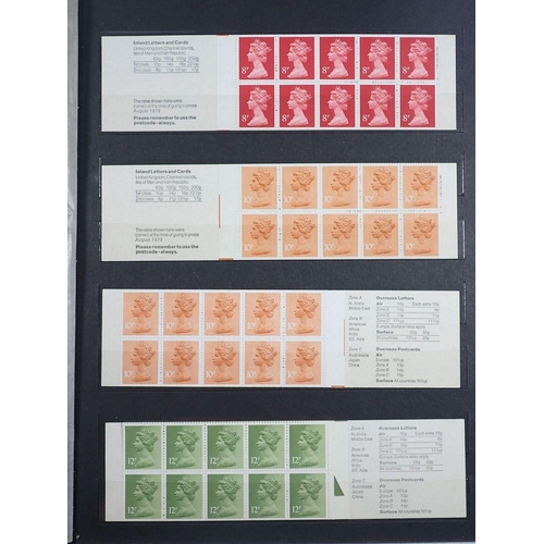 625 - GB stamps: Box of 7 part-filled albums and stock-books of mint/used QEII pre-decimal and decimal def... 