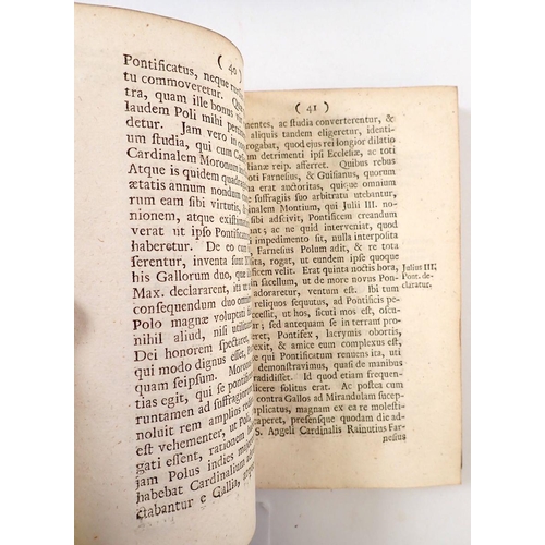 661 - Vita Reginaldi Poli Cardinalis 1690 - a book relating to Reginald Pole who eventually became the las... 