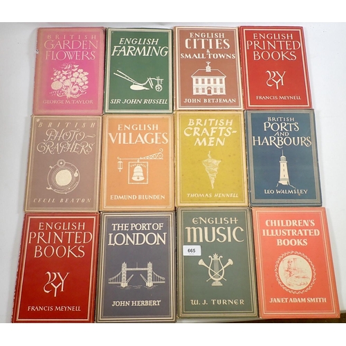 665 - A set of twelve Britain in Pictures books