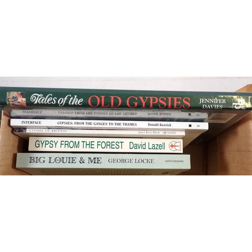 687 - A small selection of books on Gypsies