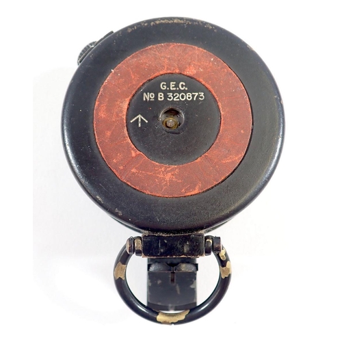 722 - A military issue compass with arrow mark and another compass