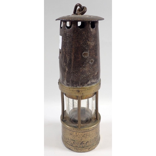 740 - A 19th century miners lamp