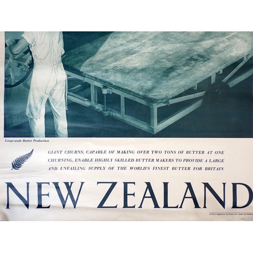 997 - Three vintage New Zealand advertising posters showing map of North & South Islands, Karapiro Hydro E... 