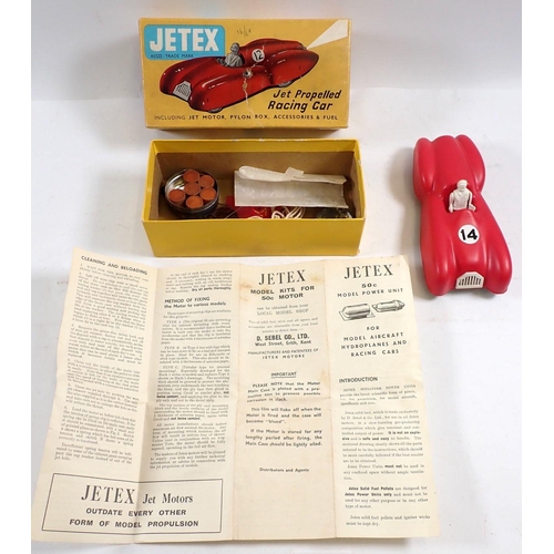 1127 - A Jetex Jet Propelled Racing Car, boxed