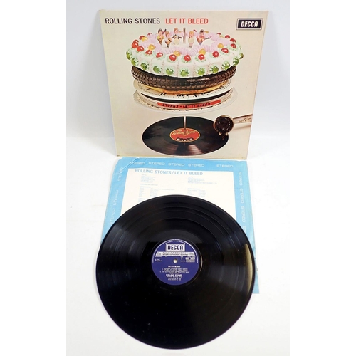 1278 - The Rolling Stones 'Let it Bleed' LP record