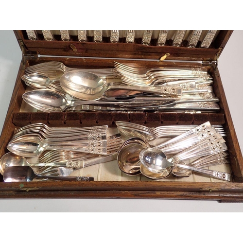 187 - A Community Plate cutlery set - six place settings