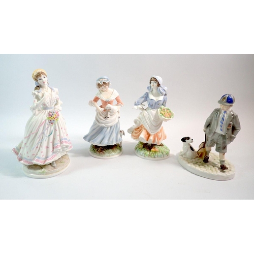 53 - Four various Compton & Woodhouse figures, tallest 22cm