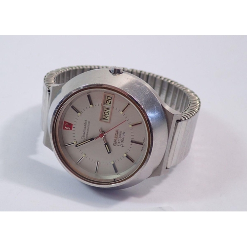 607 - An Omega Seamaster Chronograph Electronic F300Hz gentleman's watch in stainless steel