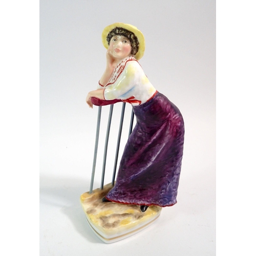 63 - A Royal Worcester figure Alphonsine after Renoir