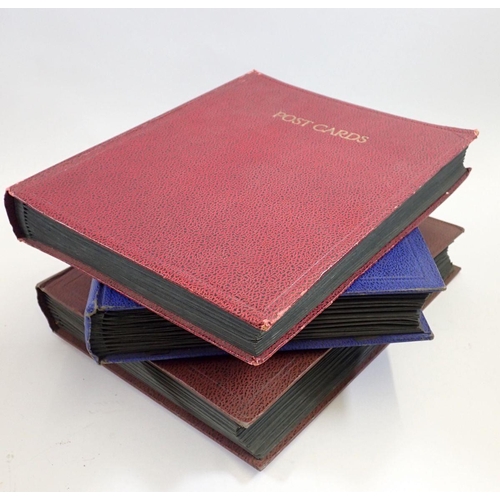 652 - Two postcard albums mainly France and including some photographs plus a UK postcard also including s... 