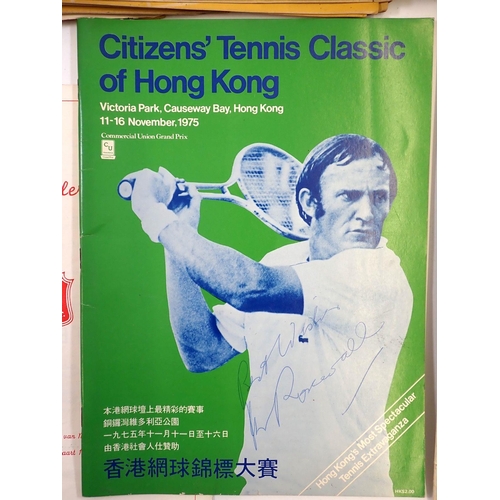 662 - A collection of tennis ephemera including 26 Lawn Tennis magazines dating from 1948-1949 together wi... 