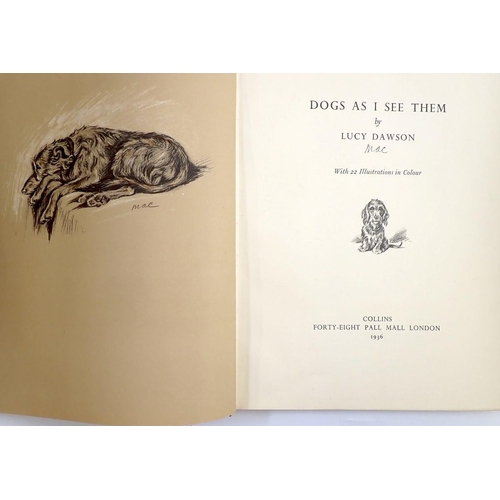 666 - Dogs As I See Them by Lucy Dawson, 1936